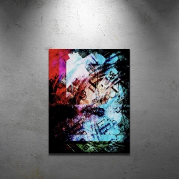 Rolex Daytona Watch abstract canvas print painting - Picture 3 of 3